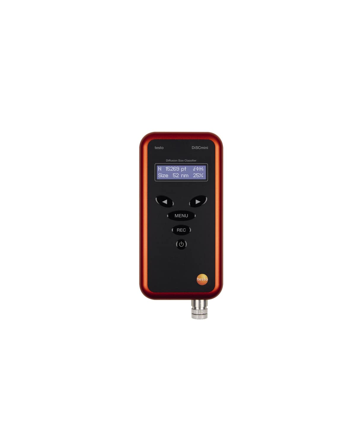 testo DiSCmini - handheld measuring instrument for nanoparticle counting